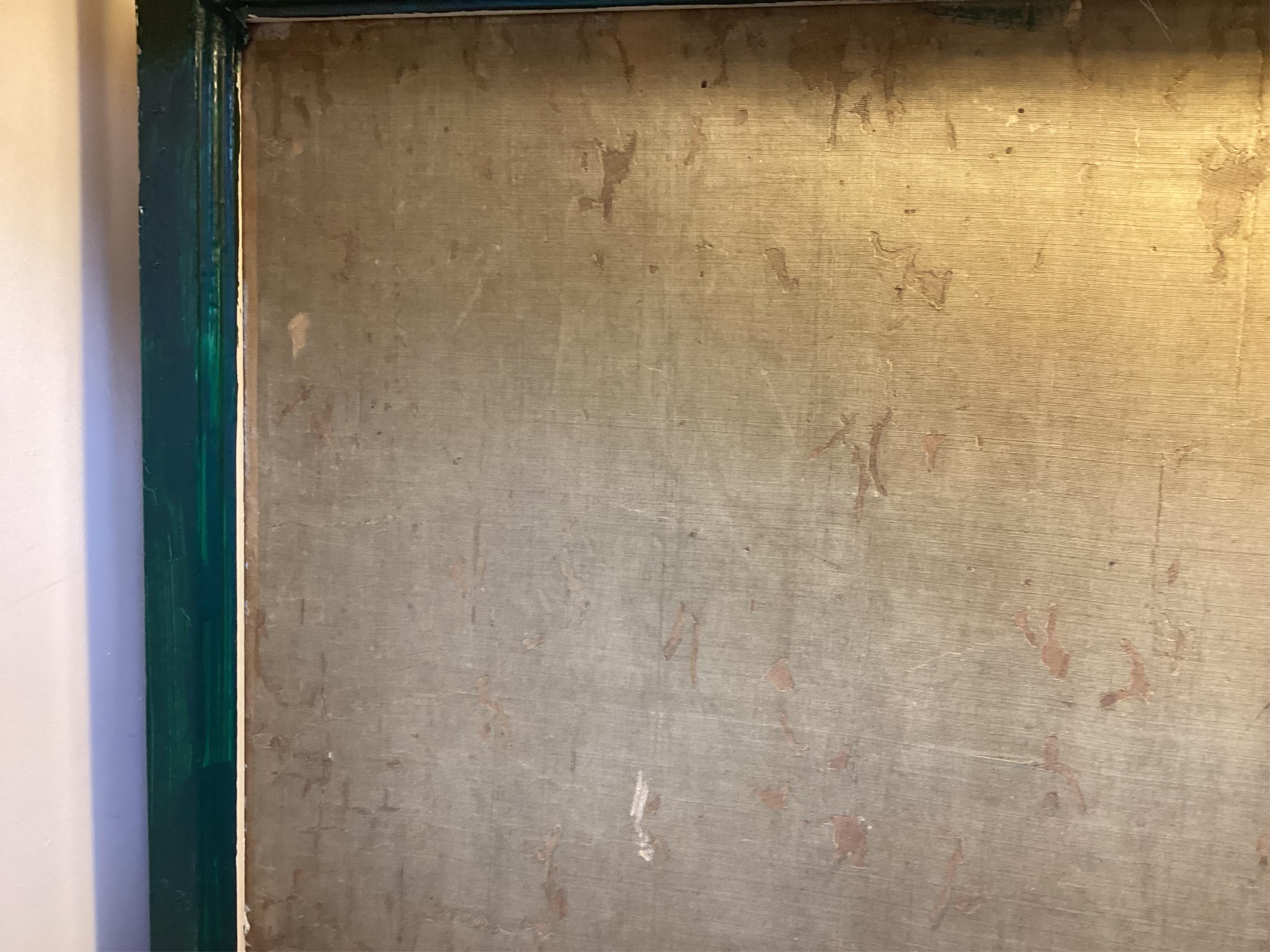 Chinese School , 17th century or earlier, Scholars in a mountainous river landscape scene with pavilions, Ink and colour on silk, incomplete clerical script signature, 54cm x 290cm